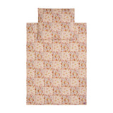 Cotton Quilted Patchwork Blanket + Pillow Set Large - Spring Garden