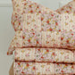 Cotton Quilted Patchwork Blanket + Pillow Set Small - Spring Garden