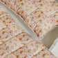 Cotton Quilted Patchwork Blanket + Pillow Set Large - Spring Garden