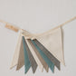 Garland - Cream, Grey and Teal