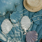 Shell Garland - Dusty Blue