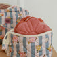 Large Make-Up Bag - Blue Stripes