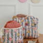 Make-Up Bag Set of 2 - Blue Stripes