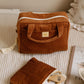 Large Make-Up Bag - Caramel