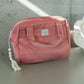 Large Make-Up Bag - Coral
