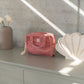 Large Make-Up Bag - Coral