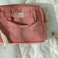Large Make-Up Bag - Coral