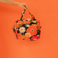 Large Make-Up Bag - Picnic With Flowers