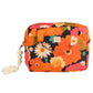 Large Make-Up Bag - Picnic With Flowers
