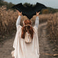 Magic Cape Costume - Cream Pearl