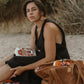 Mom / Weekender Bag - Caramel