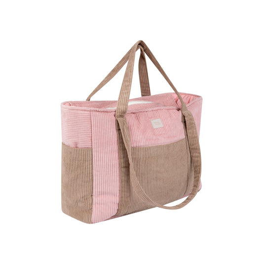 Mom / Weekender Bag - Pink Coffee