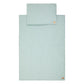 Muslin Baby Blanket + Pillow Set - Mint