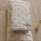 Muslin Baby Blanket + Pillow Set - Boho Flowers