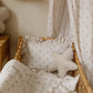 Muslin Baby Blanket + Pillow Set - Boho Flowers
