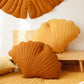 Organic Cotton and Linen Ginkgo Leaf Playmat - Caramel