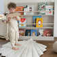Organic Cotton and Linen Shell Playmat - Sand