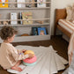 Organic Cotton and Linen Shell Playmat - Sand