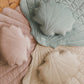 Organic Cotton and Velvet Shell Playmat - Beige
