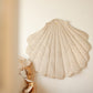 Organic Cotton and Velvet Shell Playmat - Beige