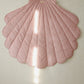 Organic Cotton and Velvet Shell Playmat - Powder Pink
