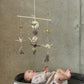 Origami Nursery Mobile - Gold Dust