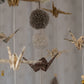 Origami Nursery Mobile - Gold Dust