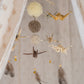 Origami Nursery Mobile - Gold Dust