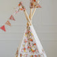 Teepee Tent - Green Garden