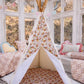 Teepee Tent - Green Garden